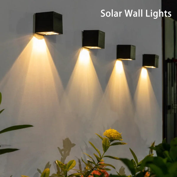 Solar Garden Wall Light