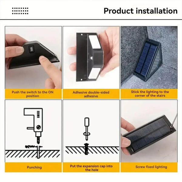 Charming Solar Step Lights