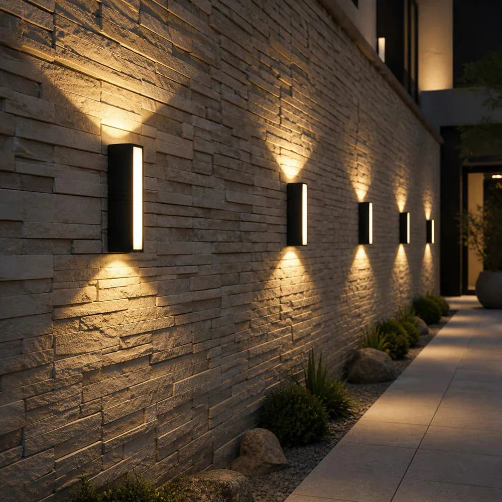BrightShield Outdoor Wall Lights