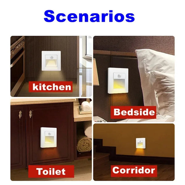 GlowGuard Motion Sensor Light