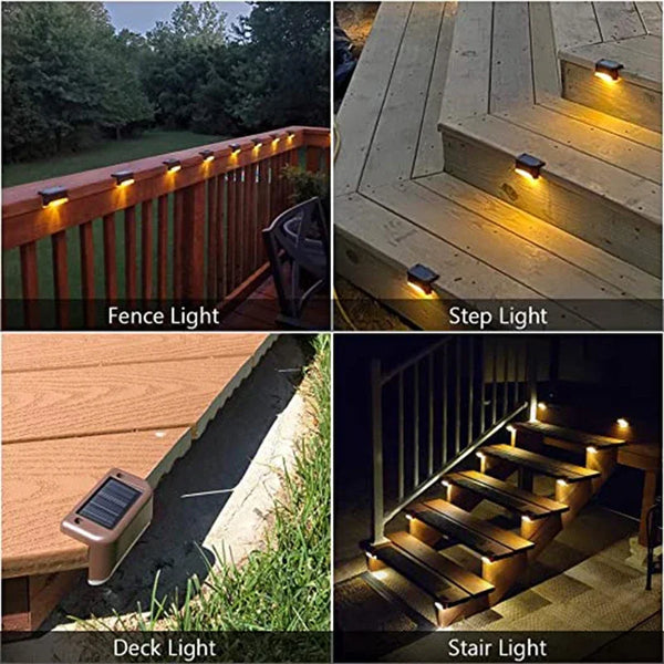 Solar Glow Stair Lights