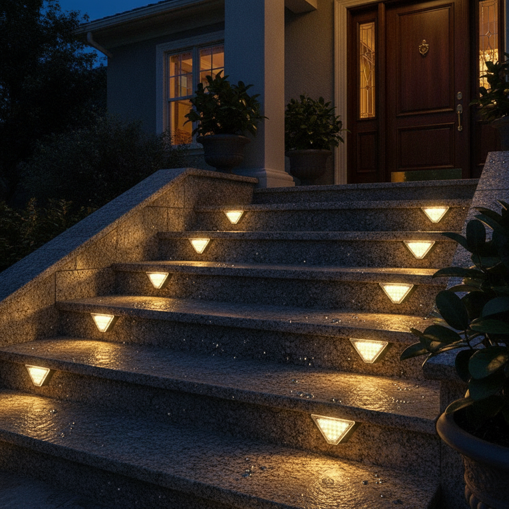 Charming Solar Step Lights