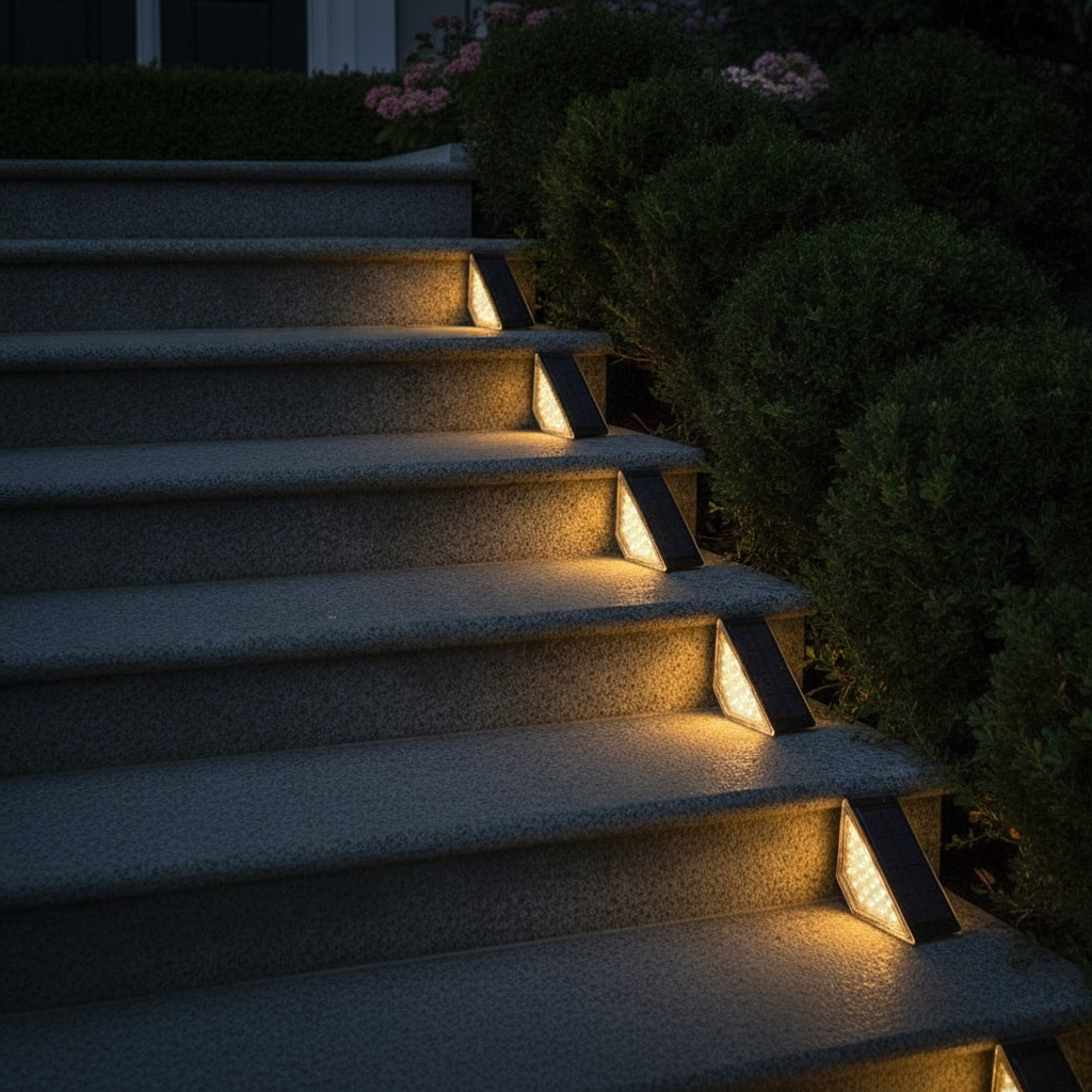 Charming Solar Step Lights