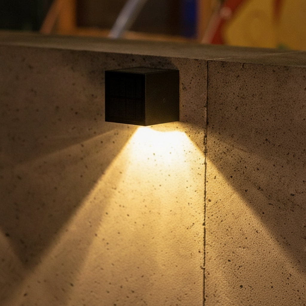 Solar Garden Wall Light