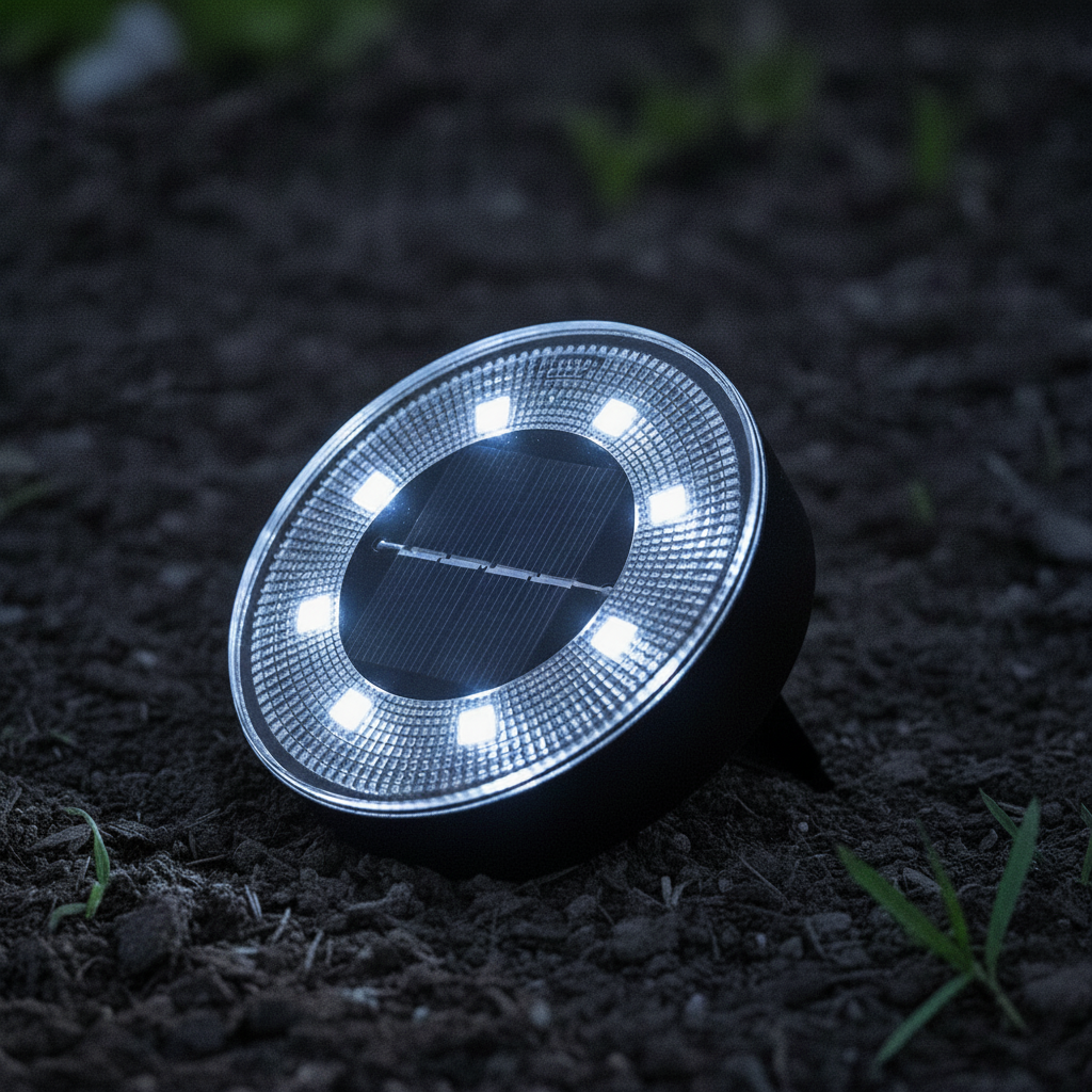 Solar-Powered Garden Glow Lights